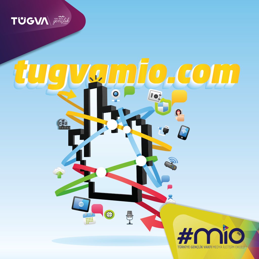 Medya dünyasını merak ediyor ve medya dünyasına adım atmak istiyorsan MİO bir tık ötede. 
Başvuru için: tugvamio.com