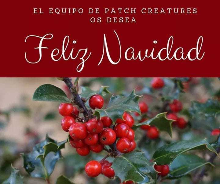 PatchCreatures's tweet image. Felices Fiestas!! ift.tt/2kP0bzi