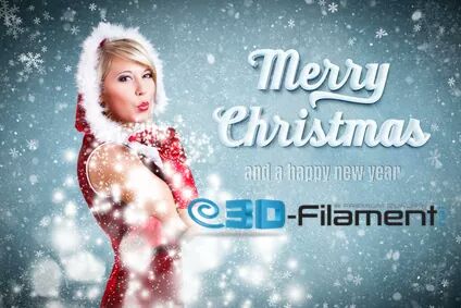 Merry Christmas to you and your Family!!! All the best from 3d-filament.net Team #Xmas #Christmas #filament #3dp #3Dprinting  #3ddruck #3dprint #follow #specialdeal #Weihnachten #Heiligabend