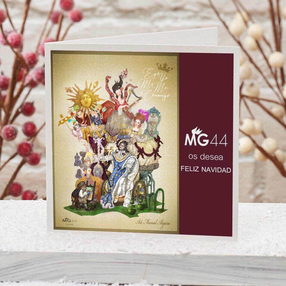 La falla Maestro Gozalbo -Conde Altea os desea Feliz Navidad