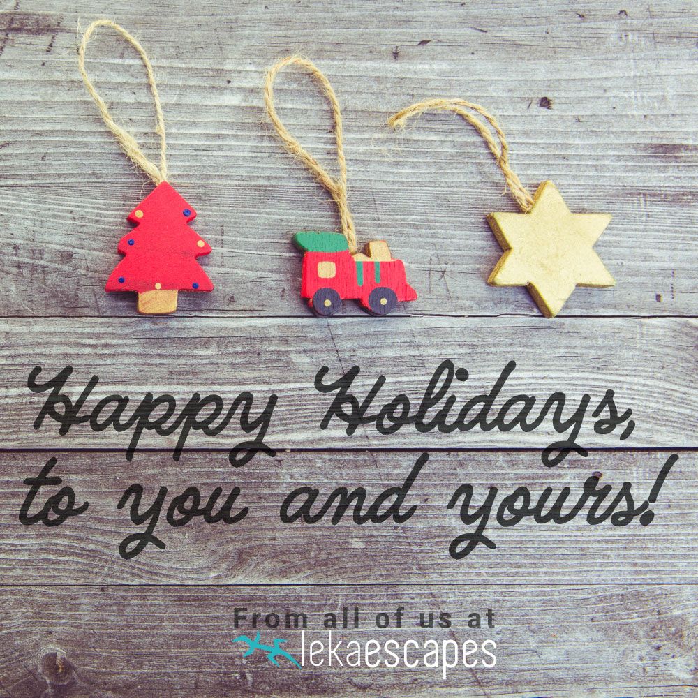 LekaEscapes's tweet photo. Have a merry, happy, leka festive time! https://t.co/IF009vWOo8