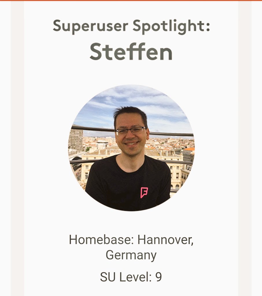 MichaelForni's tweet photo. The @SwarmApp SuperUser Newsletter celebrates🍾 top SUs from around the world, starting from🔝#Steffen @Shnellbag , the cool @Foursquare #SU9 from Germany🙌.
Kudos 😎
Read more: https://t.co/lugXfN4rqr https://t.co/bXB1TxvMAg