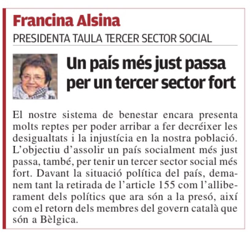 Taula Tercer Sector tweet media