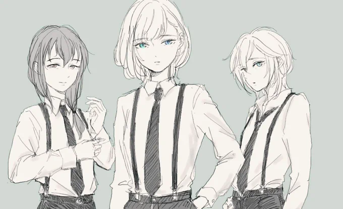 アイドルはサスペンダー付けて 
