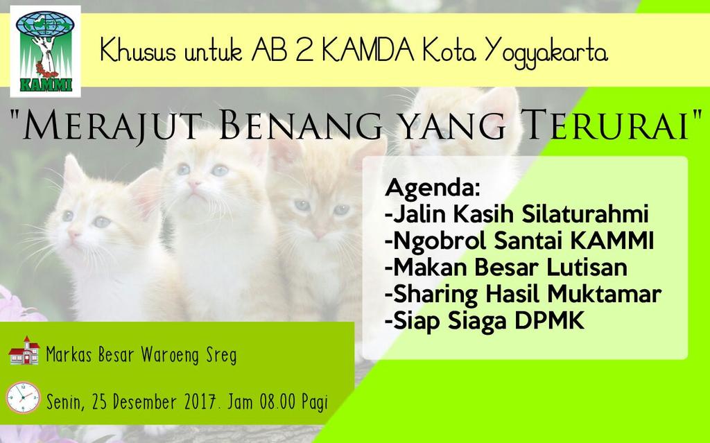 Besok banget lho yaa, kuy dateng bro and sis..