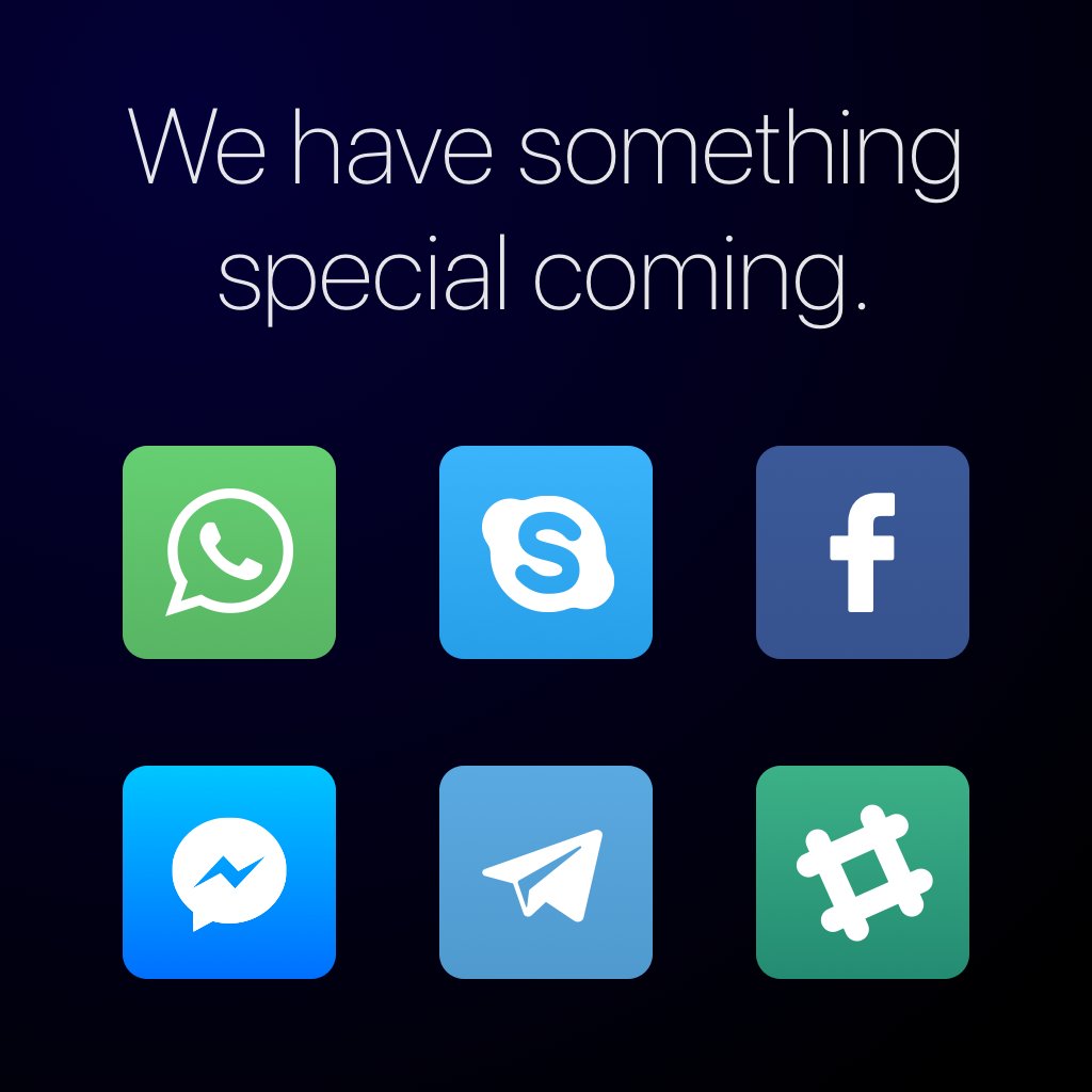 We have something special coming.