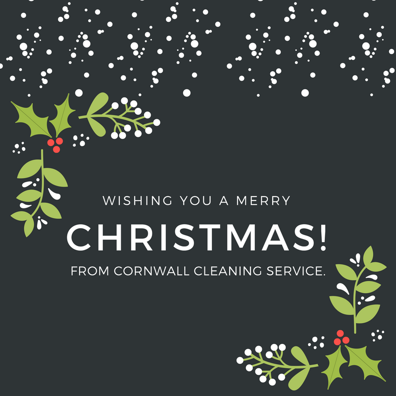 CornwallCleans's tweet photo. Wishing everyone a happy #Christmas and a prosperous new year. Holiday greetings from everyone on the #Cornwall Cleaning Team! https://t.co/6If28W6oCK