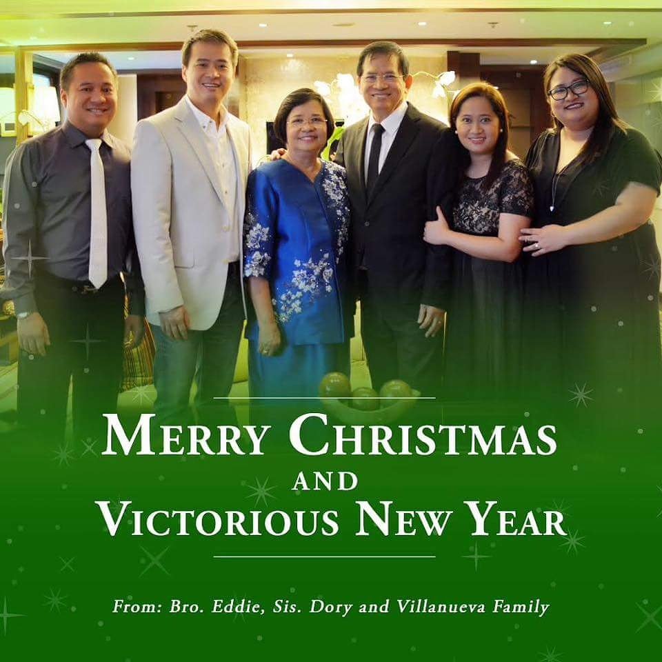 a Merry Christmas and a Victorious New Year From Bro Ed Sis Dory and Villanueva Family Jesus MerryChristmas Christmas VictoriousNewYear