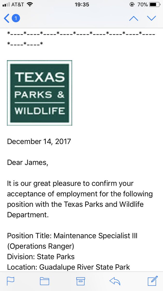 bowhunterjay's tweet photo. So excited for the new adventure! First week at the new job down and it’s been awesome! #texas #texasparksandwildlife #tpwd #usmc #woundedwarriors https://t.co/JzwGCH51Rm