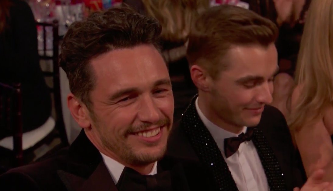 younghollywood's tweet photo. The genes in this fam are just ridiculous😍 #GoldenGlobes https://t.co/hIcte1NhwH