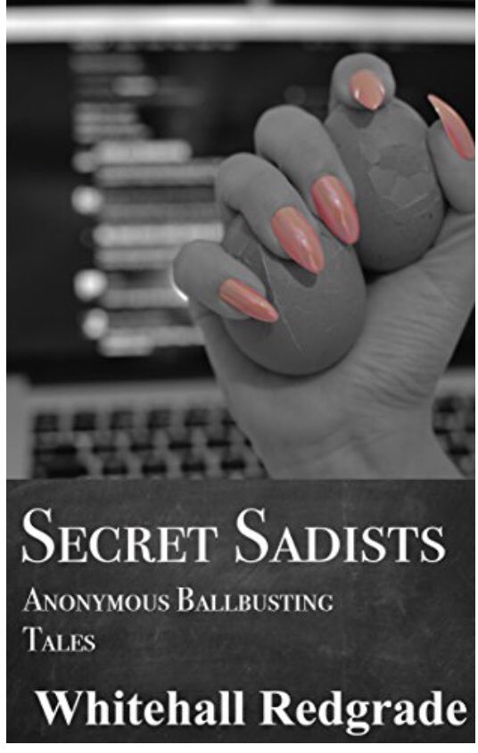WRedgrade's tweet photo. Check out my book Secret Sadists: Anonymous ballbusting tales 

#cbt #ballbusting #secrets #sadism #pain 
https://t.co/uqOZHkvOWv https://t.co/qcchAbZ0vG