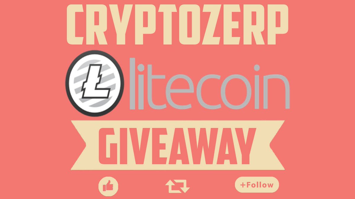PUNCH_Pilot's tweet photo. $Crypto giveaway!

Reward:
1 #Litecoin (currently valued at $275)

Entry Rules:
✅Follow me
✅Retweet this
✅Like this

Winner will be chosen at random on Sunday, January 14th, 2018

Good Luck!
$LTC $BTC $Crypt #giveaway https://t.co/otouAuxqt7