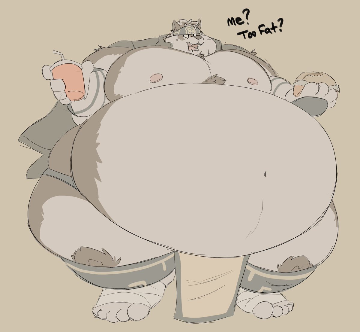 No such thing as too fat >w>