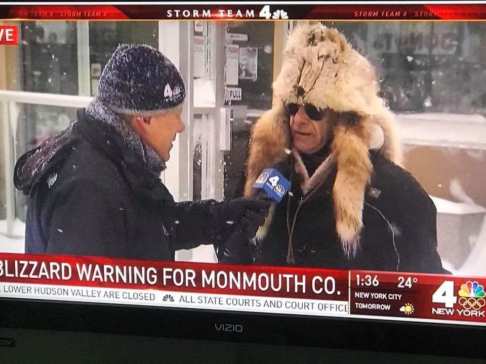 I never thought of wearing a small dog on my head to keep warm but now I am reconsidering