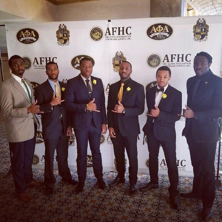 Hilltop_Alphas's tweet photo. YZ bros at Kappa Phi Lambda's 43rd, Martin Luther King Jr Memorial Breakfast this morning!! https://t.co/zoBEEkdSUX
