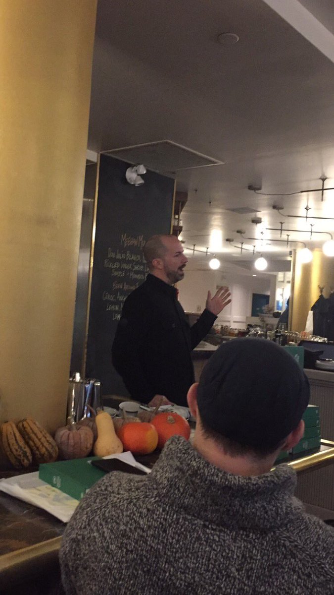 clashmatic's tweet photo. @mixography with the book seminar for his most excellent Manual for a room full of wide-eyed young and old bar pros https://t.co/EQJe2YYkS2