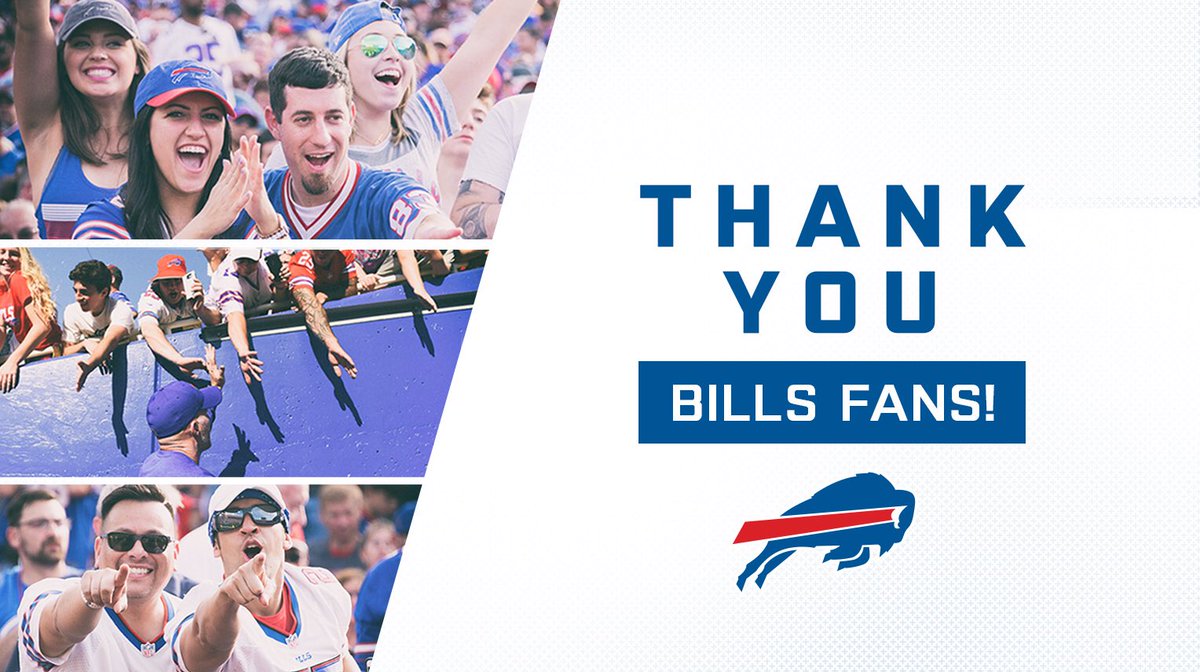 BuffaloBills's tweet photo. Thank you to the best fans in the world for an unforgettable season. #GoBills https://t.co/rfJgI6BqZH