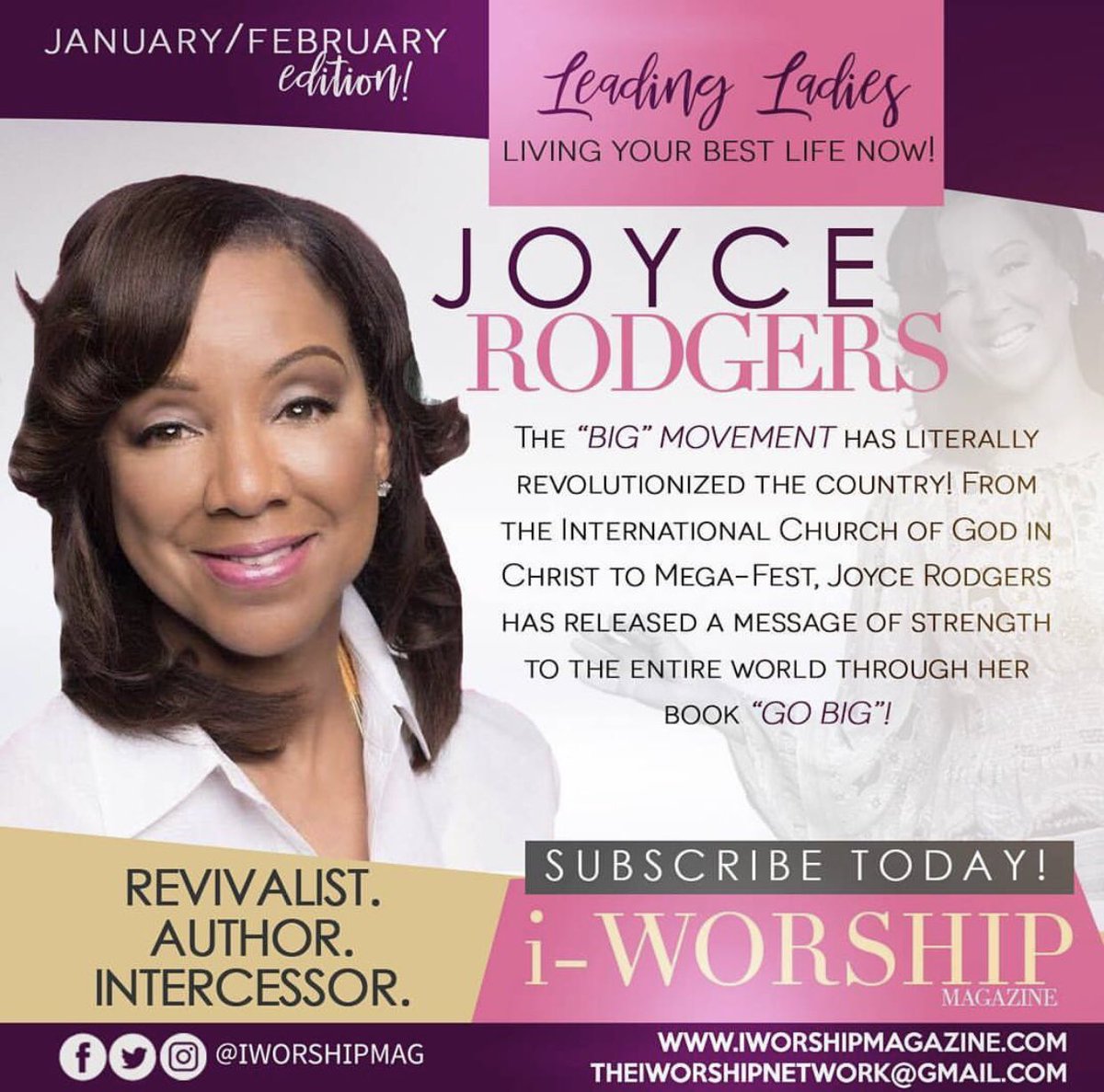 Joyce Rodgers Instagram, Twitter & Facebook on IDCrawl