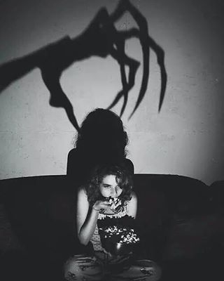 SadlySlumped_'s tweet photo. Horror Aesthetic <3. https://t.co/Cr5rLN5Sb1