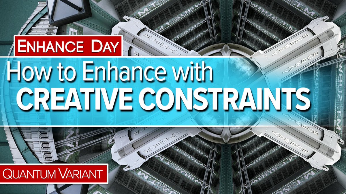 Q_Studios's tweet image. How to Enhance with Creative Constraints youtu.be/WnvXrUsXxaU  #CreativeConstraints #urbanmandala