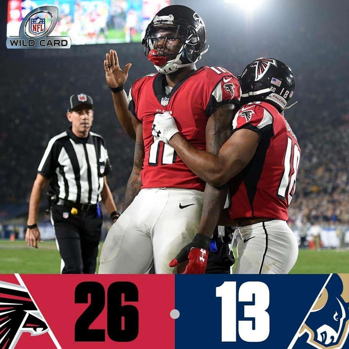 XavierGamingYT's tweet photo. Good win for @atlantafalcons and all the #falcons fans. RAMS RUSHING: FAIL! FALCONS PASSING: FAIL! 45+ POINTS: FAIL! #larams #rams #maddenmobile #maddenmobile18 https://t.co/IvOf2LF0WF