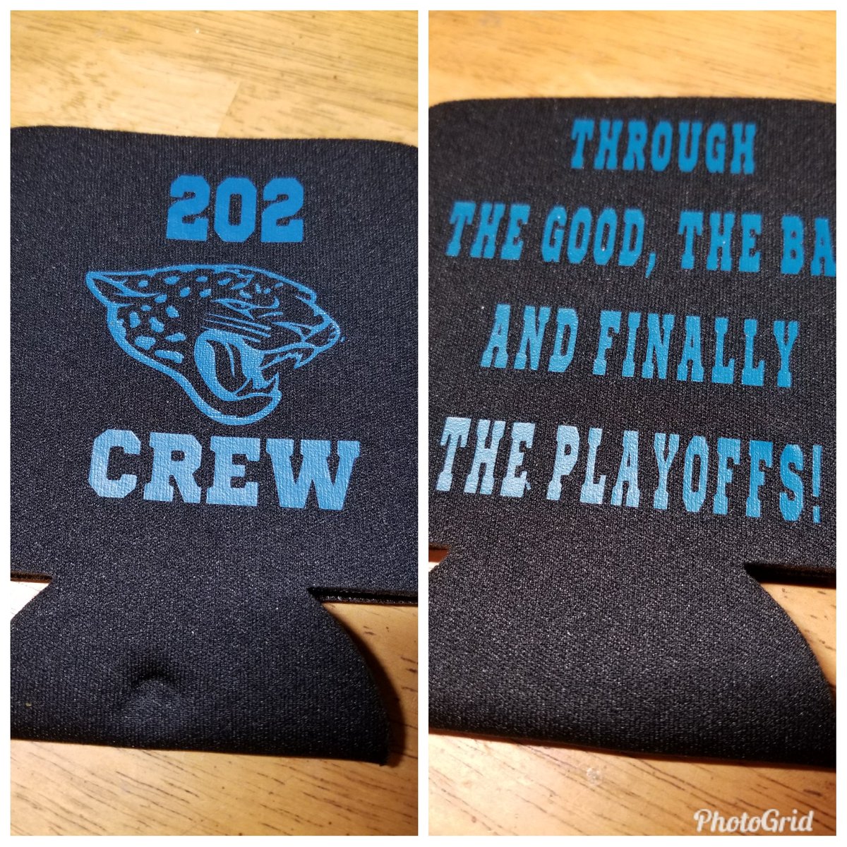 jpaw1002's tweet photo. Think our #202crew liked our koozies #DTWD #Jaguars https://t.co/NmgFXNlcVs