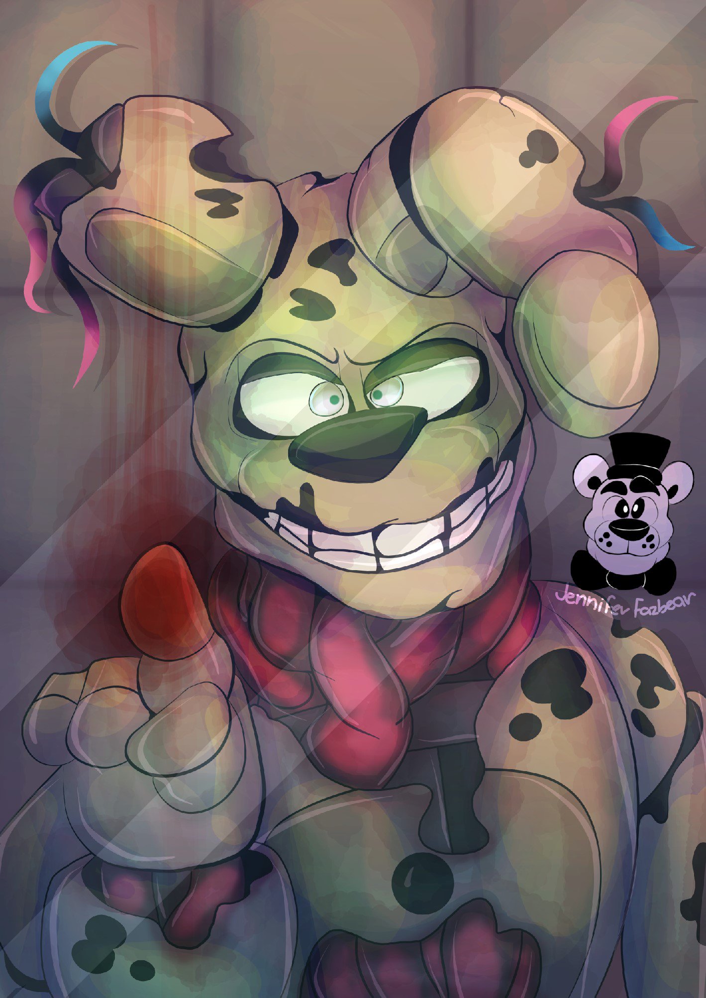 🎩JenniferFazbear🎩 on Twitter: "I hope everyone like it! :))) #FNAF #