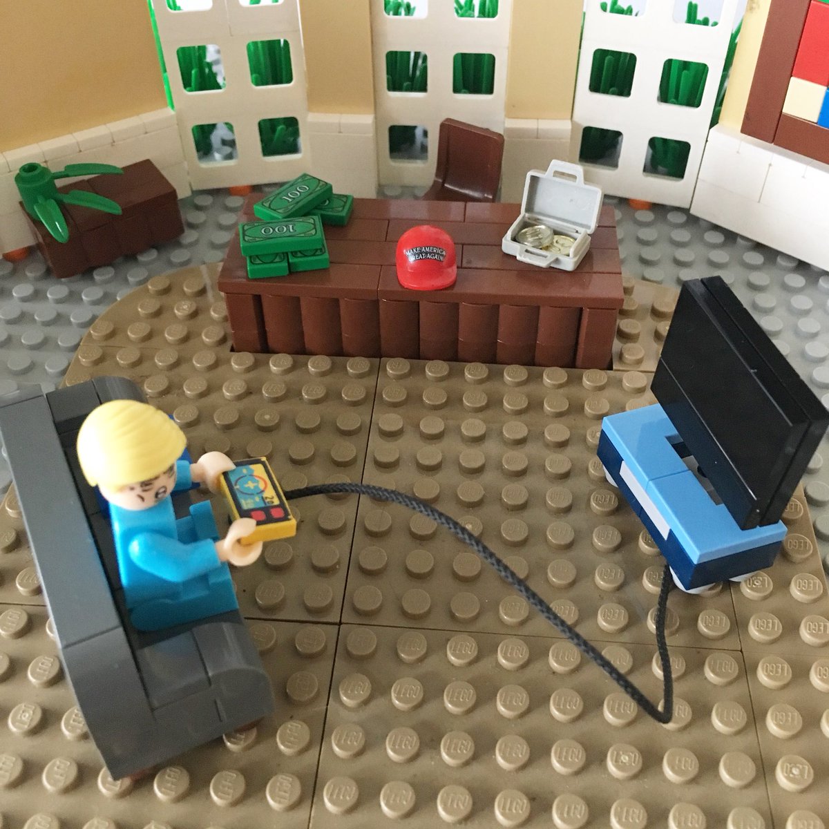 donald trump legos