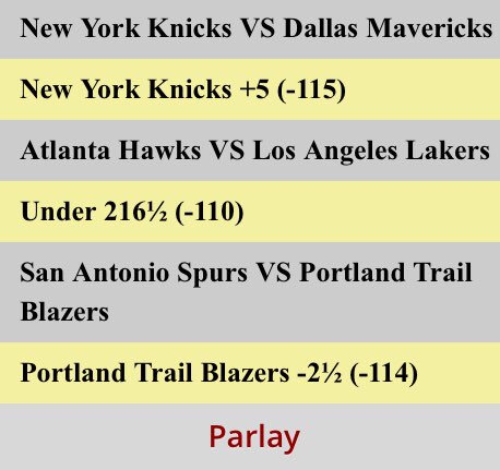 STAT_STACKERS's tweet photo. #NBA #Parlay🤑 #Picks⛏ and straight (.5u) bets I’m rolling with tonight! #MoneyTeamSS📈 https://t.co/9r0gmM8H8h