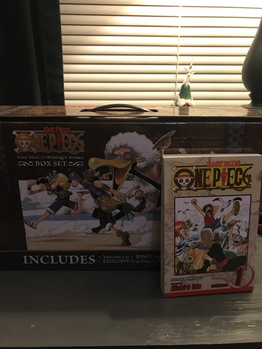 robertosmind's tweet photo. Finally starting my Great One Piece Readthrough!!! Started the anime 6 years ago and transitioned to the manga at the Fishman Island Arc. Excited see Oda’s vision from the beginning to whenever I catch up! @OnePiecePodcast #opreadthrough https://t.co/V9H1zafjLi