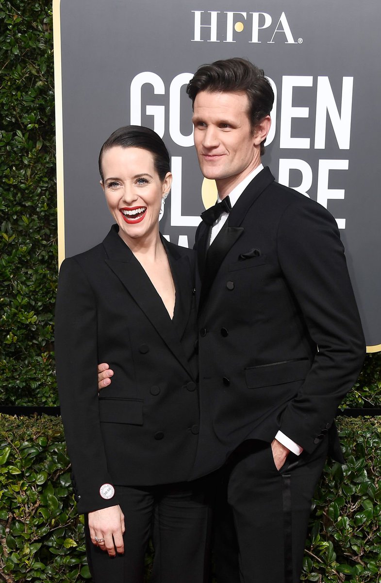 clairefoyfan's tweet photo. QUEEN! Claire Foy is just gorgeous at the #GoldenGlobes tonight!!!! https://t.co/FKnYIXGR3q
