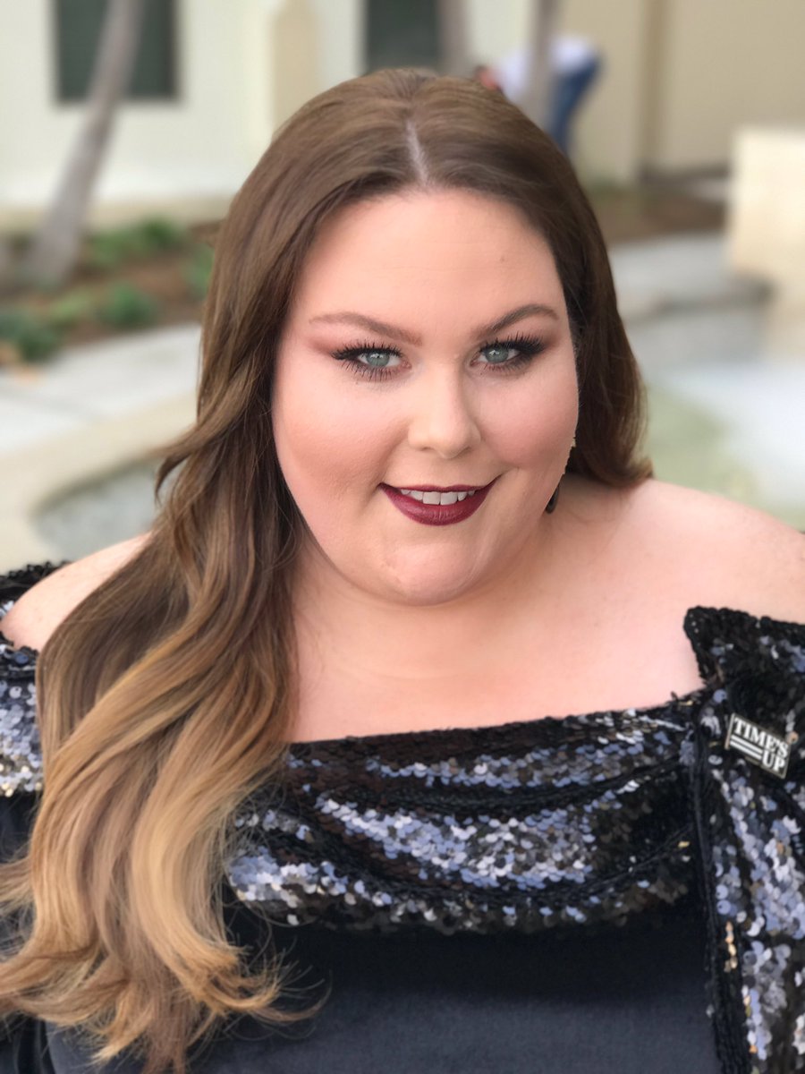 Marcmena's tweet photo. #ChrissyMetz reveals her long locks for the #GoldenGlobes - #MARCdIT 
#STYLIST @pennylovellstylist 
#MAKEUP @makeupbymotoko 
#HAIR me #MarcMena using @tresemme 
#TRESemme #TRESPartner #HairStatement @hairtalkusa @xclusiveartists @warrentricomi # @chrissymetz #timesup https://t.co/vJJIf3RYFW
