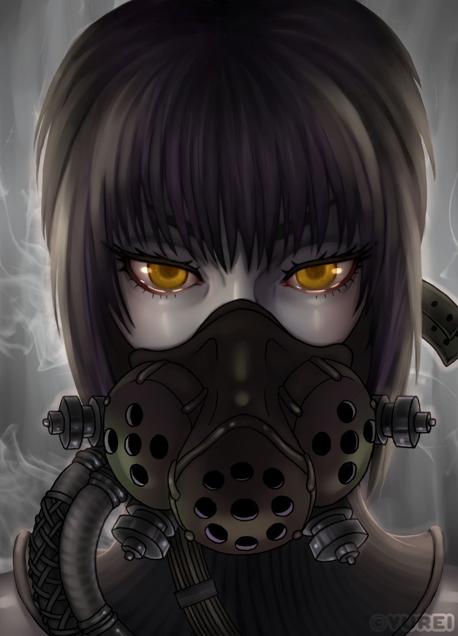 YÅ«rei Art ðŸ'–ðŸ'€ on Twitter: "A bit of an experiment over the weekend. Had