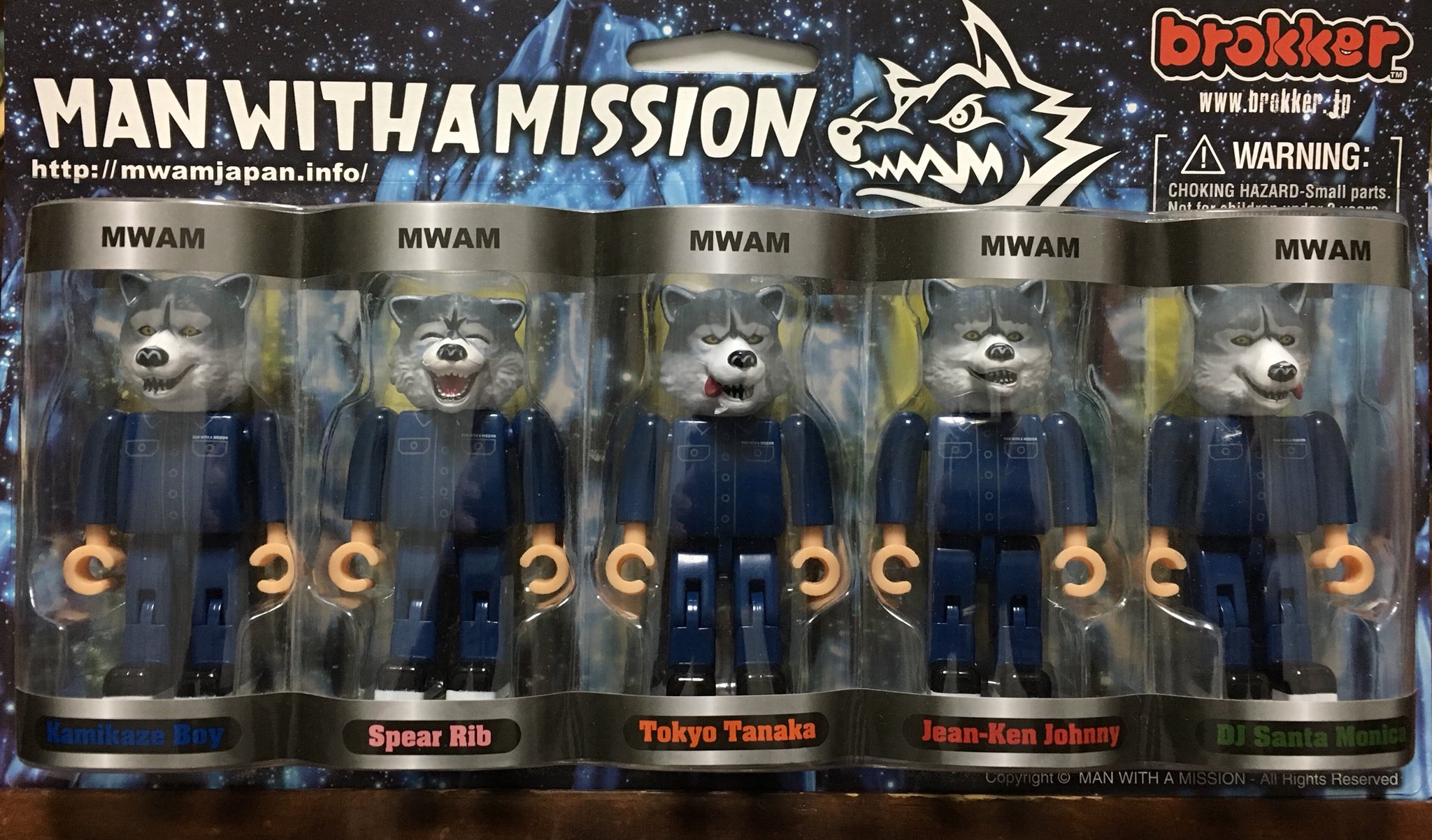 MAN WITH A MISSION マンウィーズ アクションフィギュア MAN WITH A MISSION FIGURE COLLECTION | ナムコパークス