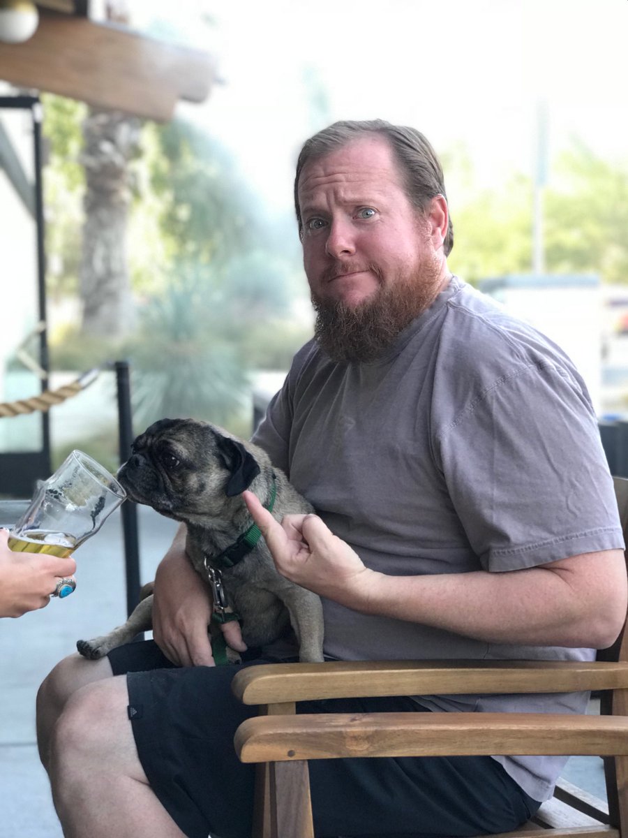 BauerOnTheMic's tweet photo. Rumor says this may be one of the last #HolmbergBound pints at @fourpeaksbrew... w/ a portion of the proceeds benefiting @azhumane (where I rescued #HercThePug). https://t.co/7LN7DVgGks