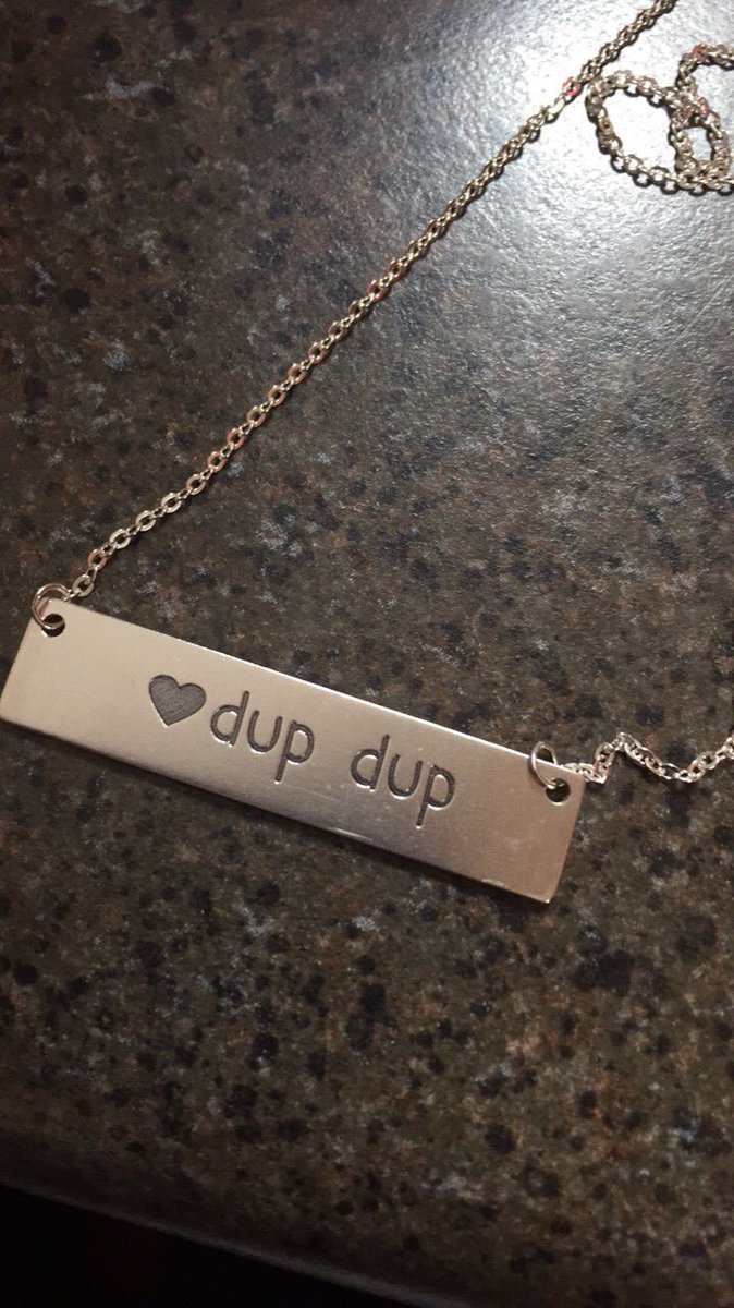 samjoharold's tweet photo. Before my mom passed away she made sure that my siblings and I would have something special to remind us of her. Got this perfect necklace in the mail this week with her handwriting on it &amp; the nickname she used to call me when I was little💓 miss you always https://t.co/ZKmEqlXpQE