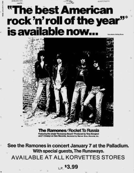 Ramones tweet media