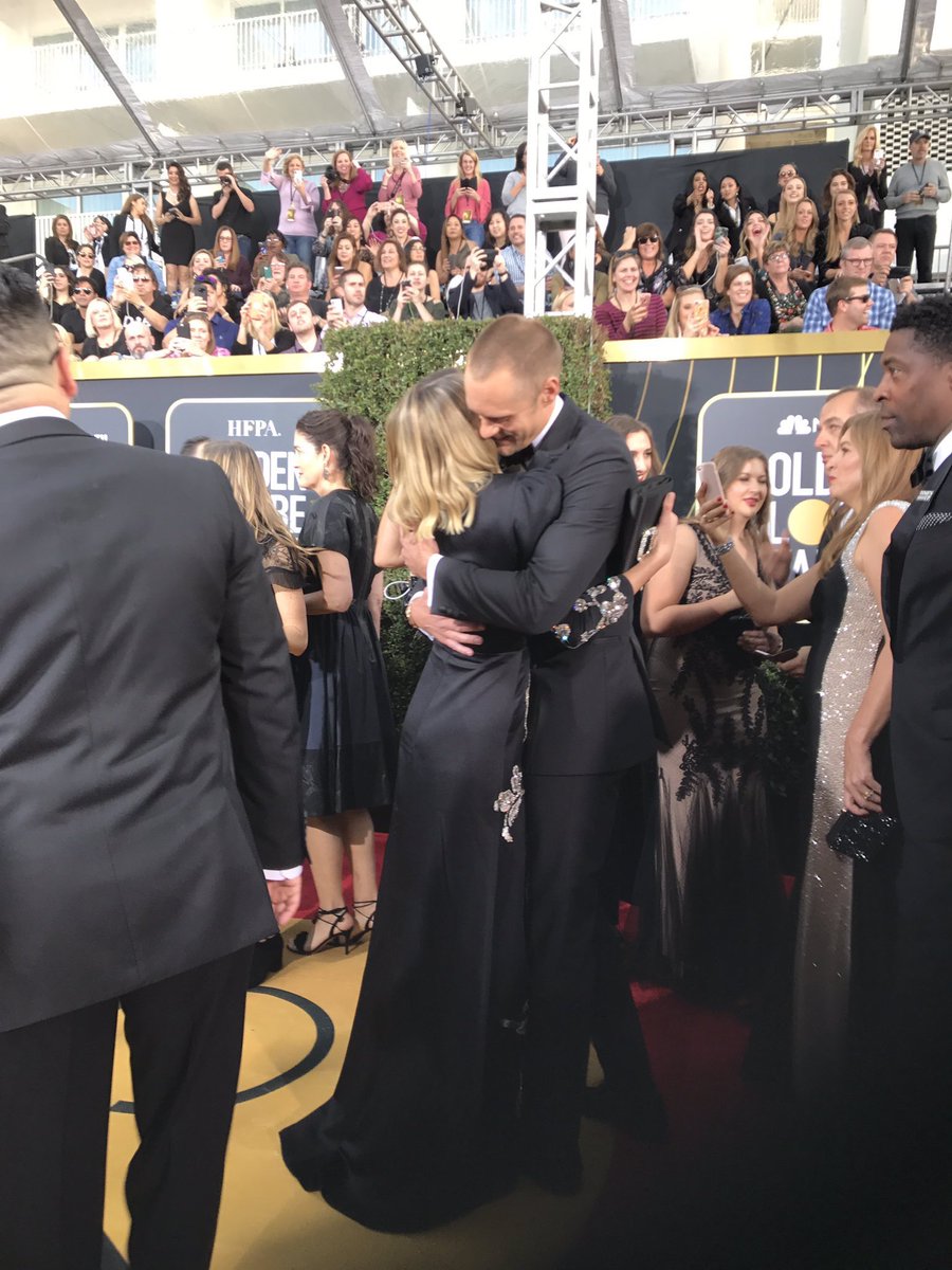 jakeisbaetho's tweet photo. look at Margot and Alexander Skarsgard having a little reunion https://t.co/kId4BPplzu