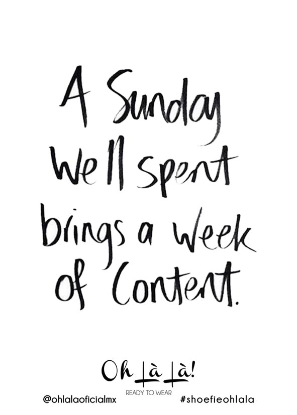 ohlalaoficialmx's tweet photo. Happy sunday! ⛅️
#ohlalaoficialmx #quotes https://t.co/PmbyYPN2qL