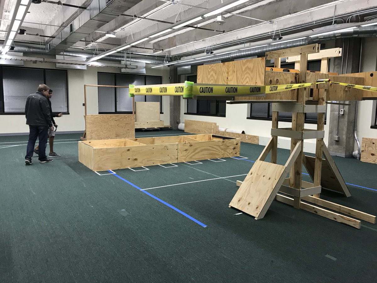 Almost ready to play #PowerUp on our practice field!! Thanks to the best parent volunteers ever, the scales are in our favor!!