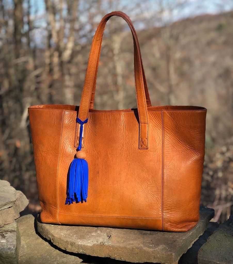 noonday leather tote