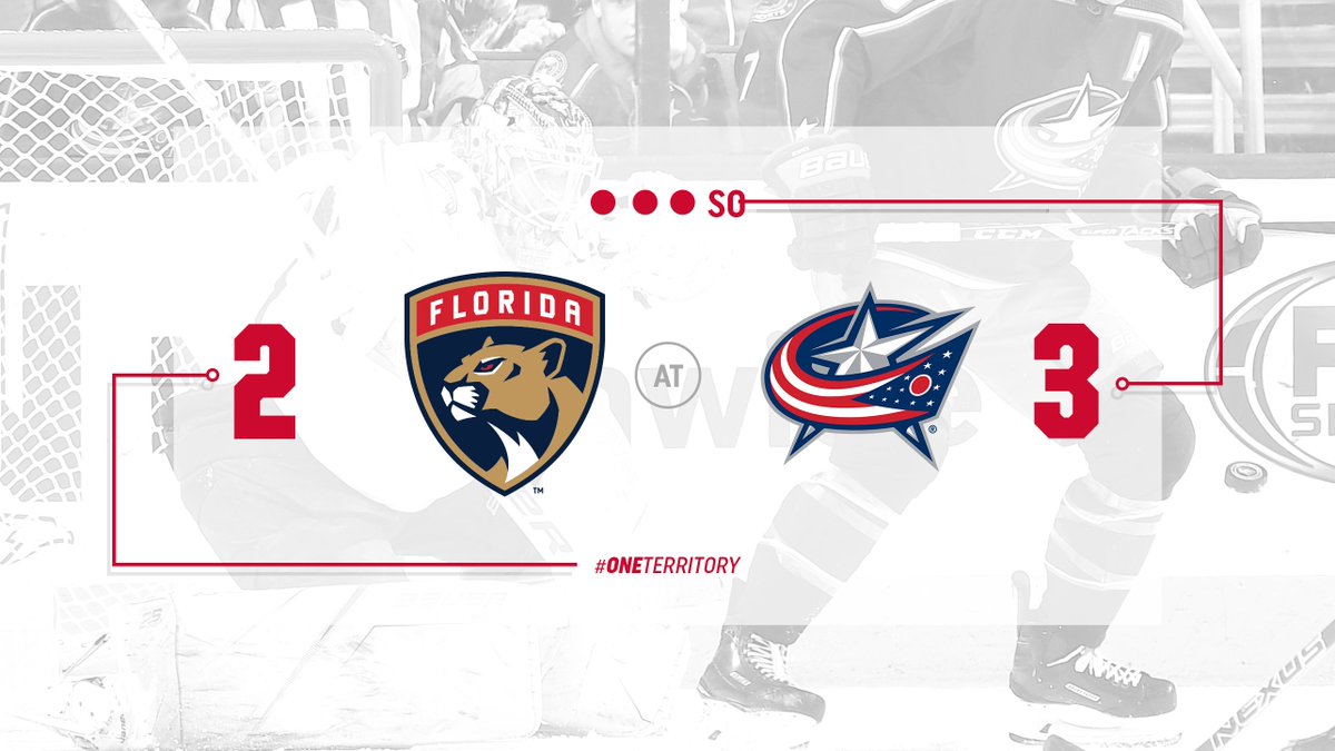 FINAL:  #FLAvsCBJ https://t.co/zV3k6gTnOy