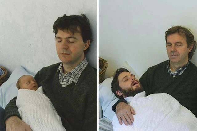 月日の流れが、より一層感じられるｗｗｗ　昔と同じ構図で撮った写真が面白い！！