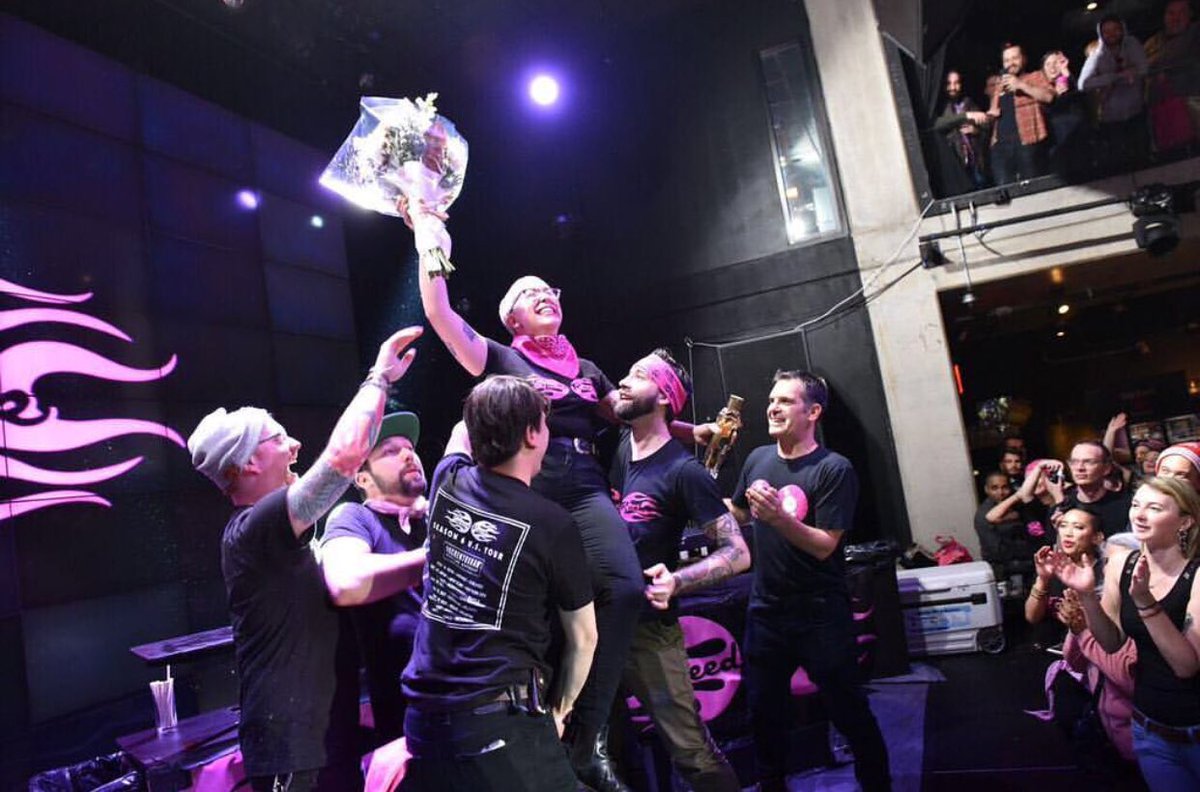 Our girl <a href="/hetraub/">Haley Traub</a> is the official Tri-State Miss <a href="/Speed_Rack/">Speed-Rack</a> 2018. The Dutch Kills family couldn’t be more proud. #LikeAGirl #backtherack #speedrack