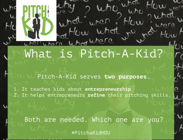 #Houston parents have you learned about <a href="/pitch_a_kid_hou/">Pitch-A-Kid-HOU</a>  yet? It is happening Sat., Jan. 27th at <a href="/TMCInnovation/">Texas Medical Center Innovation</a> you will want to come out and participate. growthhackingcmo.com/pitch-a-kid-ho…