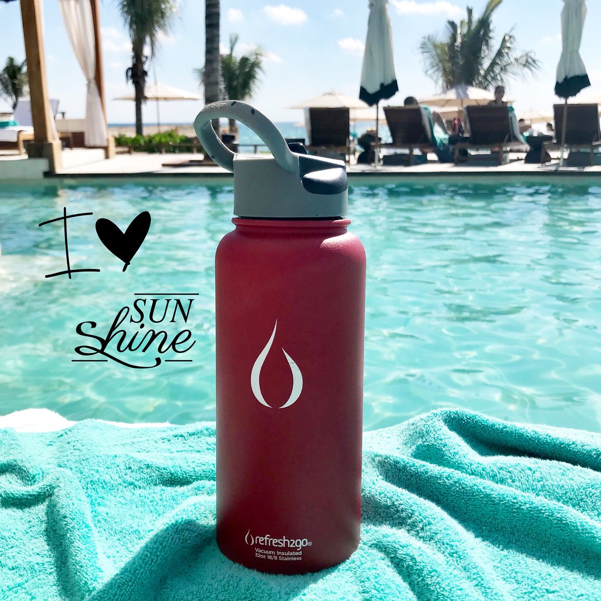 Refresh2goWater's tweet photo. Dreaming of the warmth and sunshine during this frigid snap! #wanderlust #wishwewerethere #coldoutside #refresh2go #hydration https://t.co/5UUD0j7k81