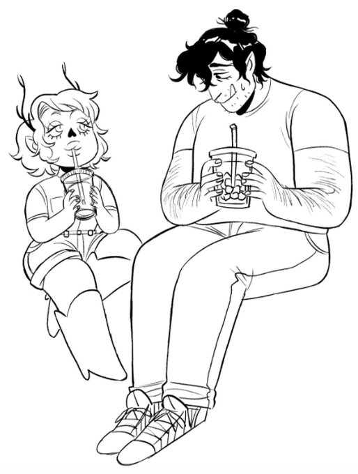 WIPPP my first 2018 draw!!! ill color it,,,eventually,,,
drawing heath is starting to give me phantom neck pain,,,don8 to help pay for his posture lessons 