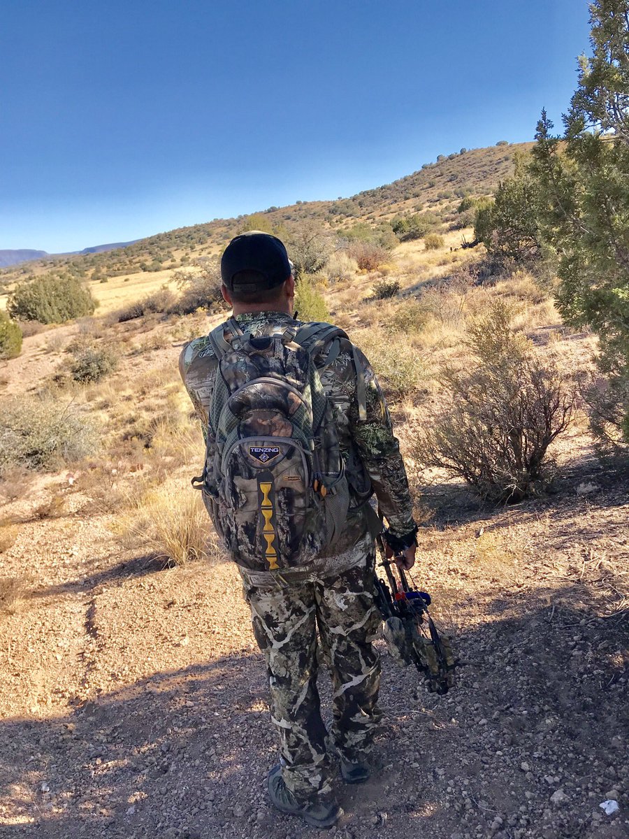 BRC4252's tweet photo. Bow hunting could very well be the most frustratingly addictive thing Iβve done. #bowhunting #tenzing #PSEbows #arizonahunting https://t.co/rR0VUt1wm9