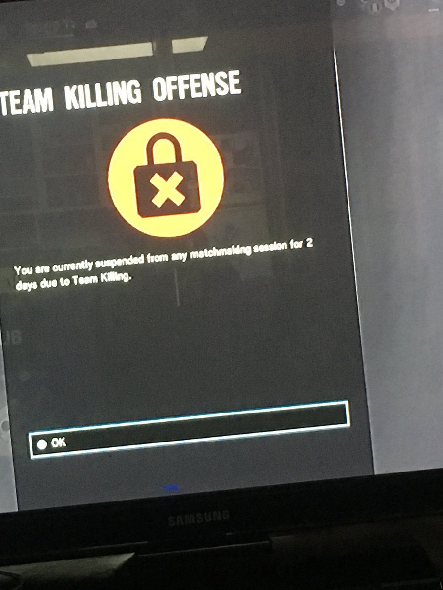 Rainbow Six Siege Mattreym Don T Tk You Ll Only Hurt Yourself More In The End We Re Working On Improving The System To Better Address Tking Also A 2 Day Ban Means