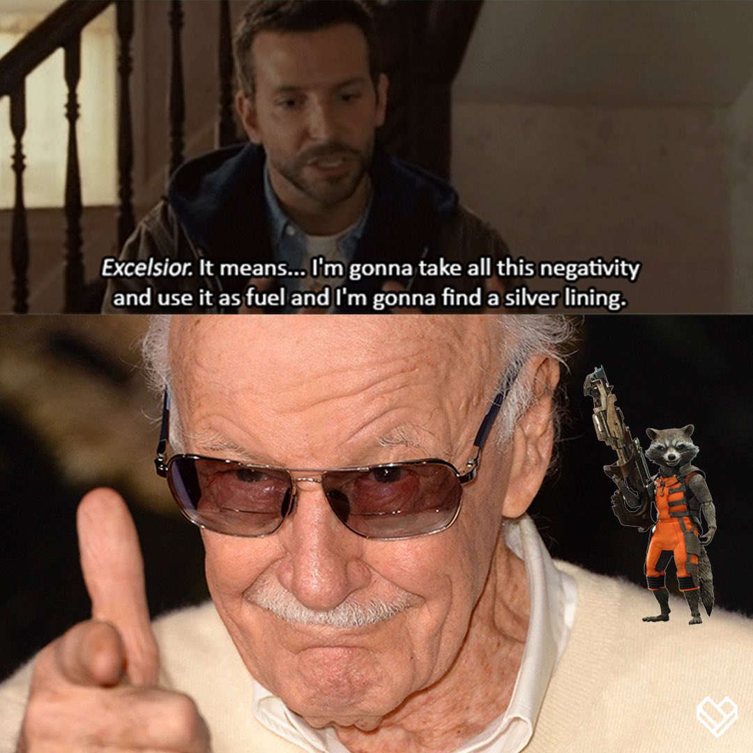 Happy Birthday, Bradley Cooper! Seems like you found your Excelsior just fine.   